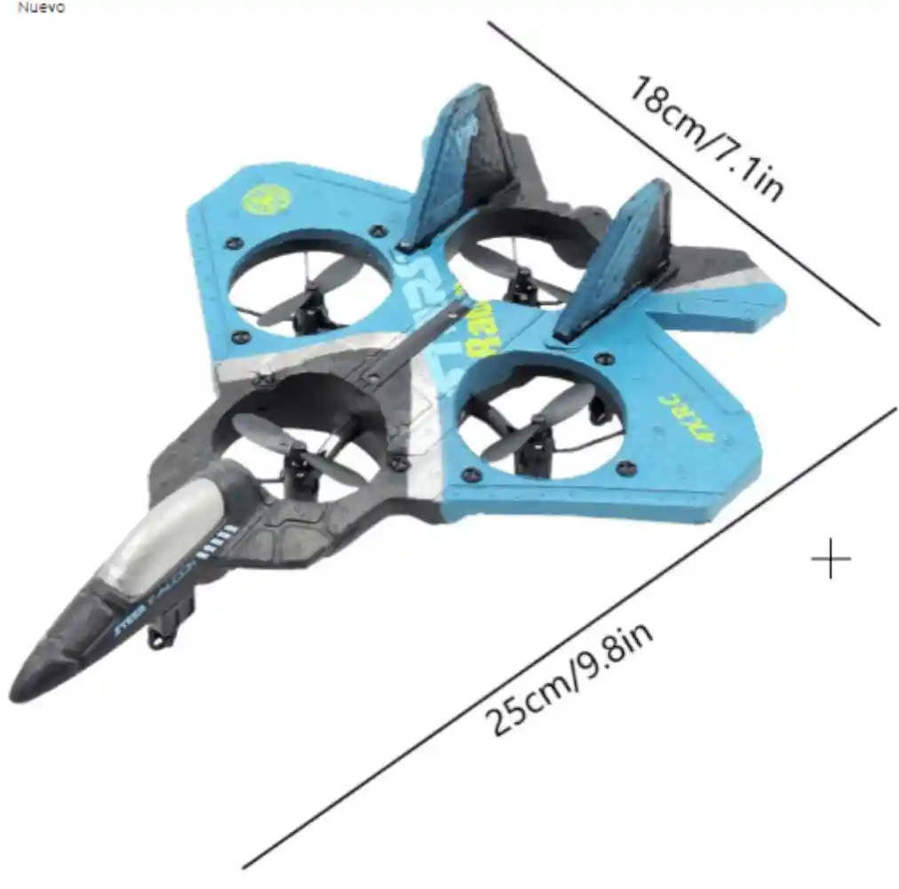 Avion Steer Falcon 4xrc Con Control Remoto Regalo Juguete