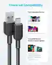 Cable De Carga Anker X2 Trenzado Usb-a A Usb-c 1m Cert Apple