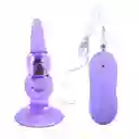 Vibrador Plug Anal Estimulador Prostatico Bulbs Plug