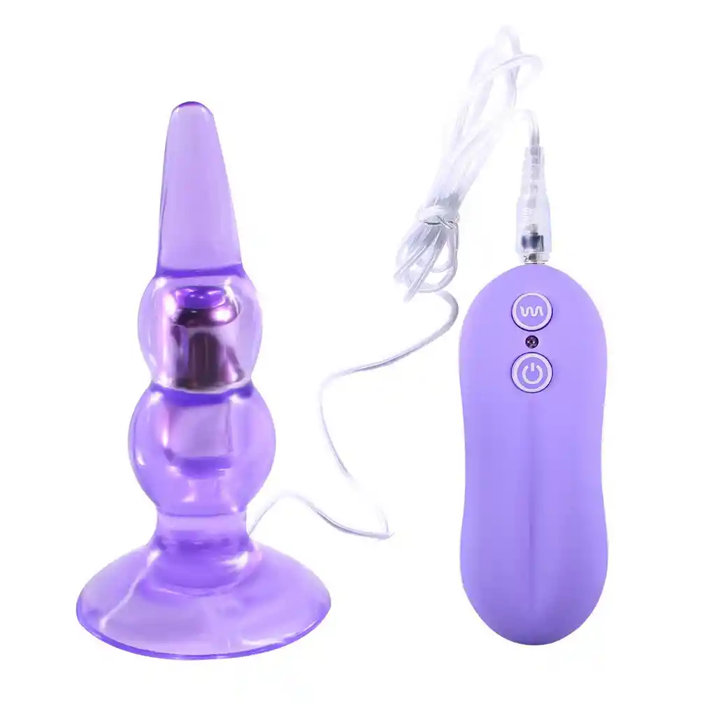 Vibrador Plug Anal Estimulador Prostatico Bulbs Plug