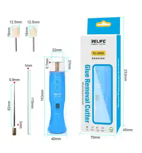 Máquina Inteligente De Corte Y Desgomado Relife Rl-056d