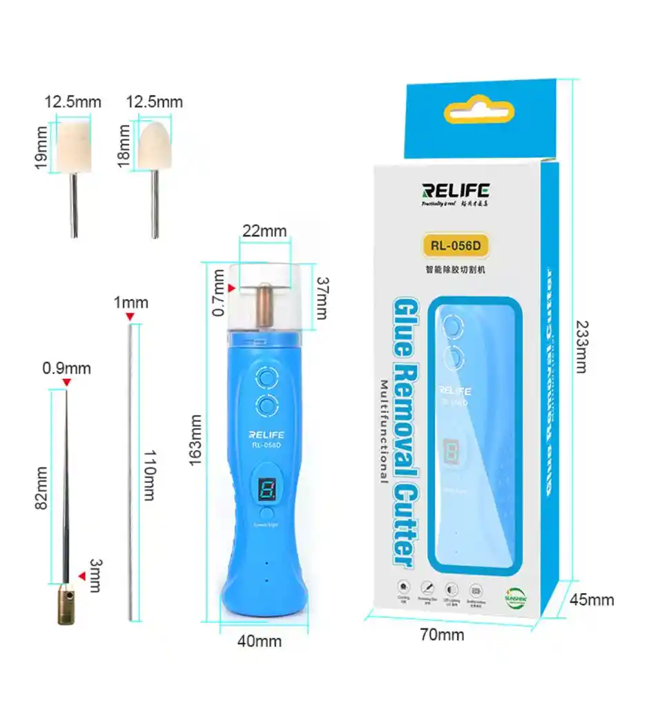 Máquina Inteligente De Corte Y Desgomado Relife Rl-056d