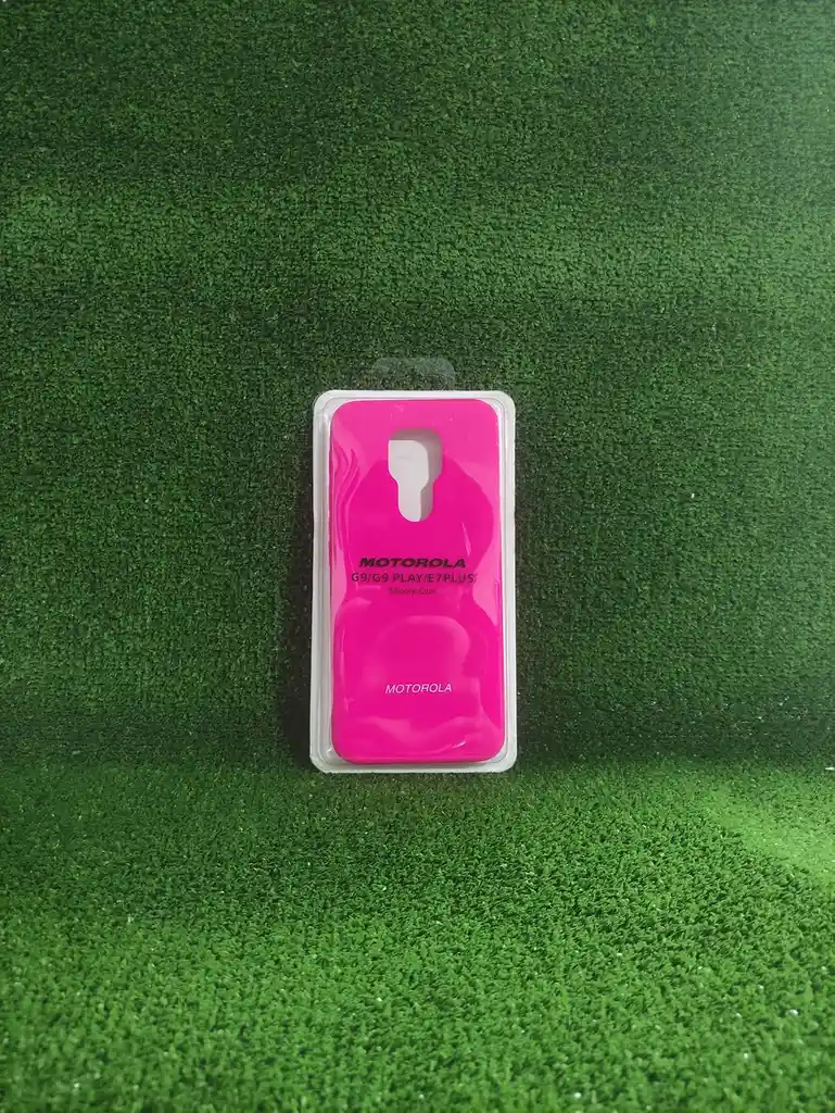 Motorola G9| Forro Protector| Silicone Case |fucsia Neon | Motorola | Carcasa | Funda | Anti Humedad