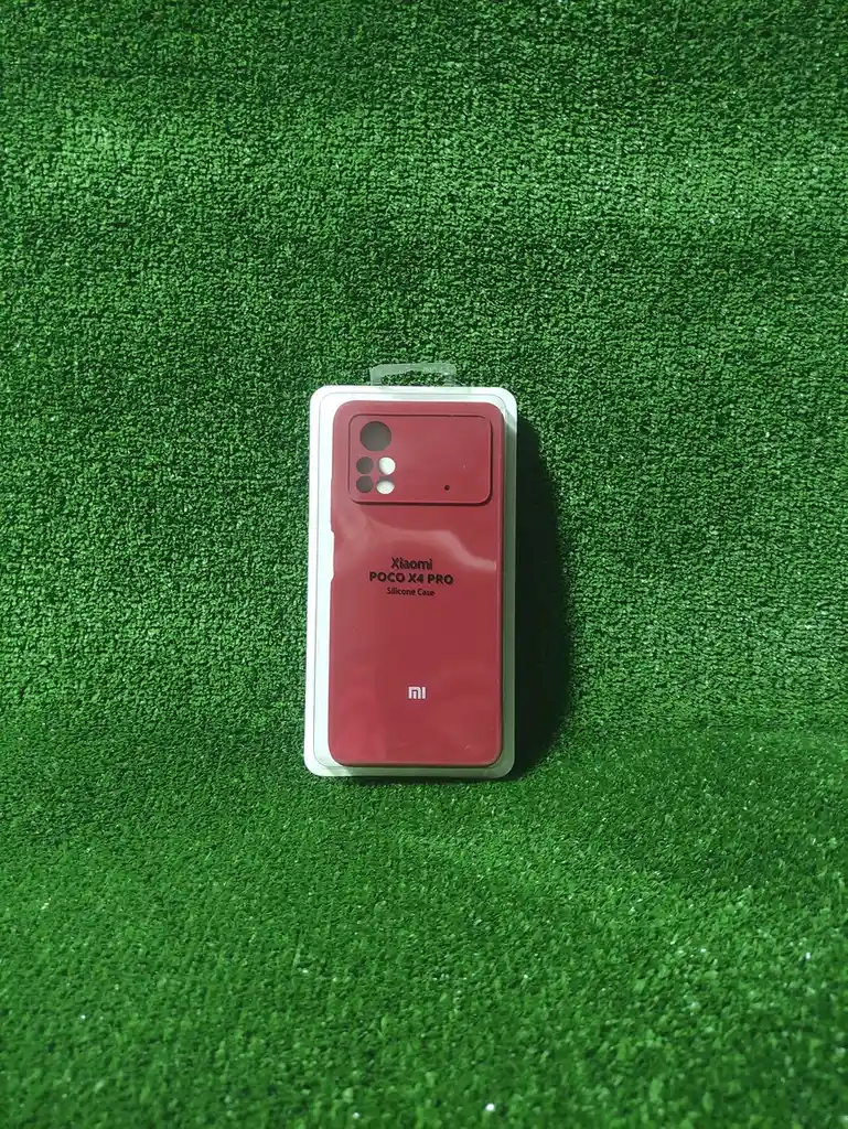 Xiaomi Redmi Poco X4 Pro | Forro Protector| Silicone Case |rojo Sangria| Xiaomi | Carcasa | Funda | Anti Humedad