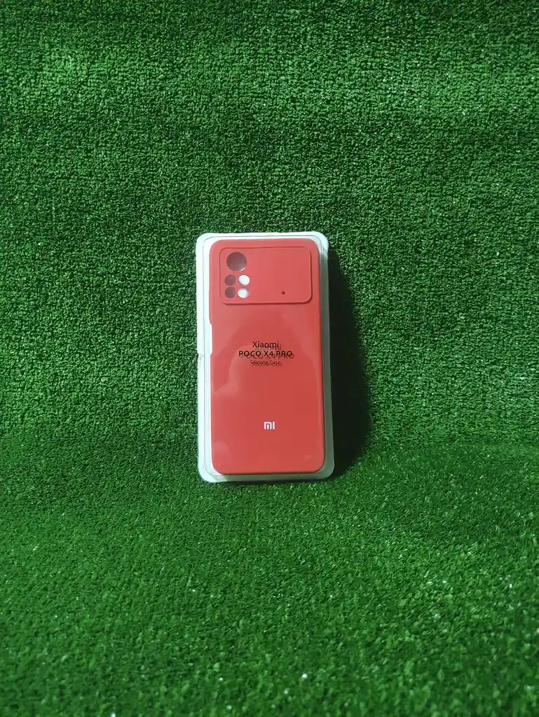 Xiaomi Redmi Poco X4 Pro | Forro Protector| Silicone Case |rojo Naranjado| Xiaomi | Carcasa | Funda | Anti Humedad