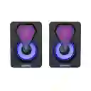 Parlante Altavoz De Escritorio Rgb Para Pc