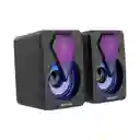Parlante Altavoz De Escritorio Rgb Para Pc