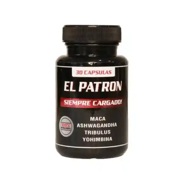 El Patron Potenciador Sexual Masculino X 30 Capsulas