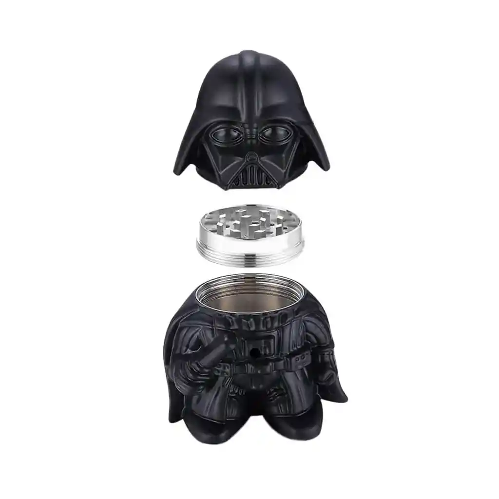 Rascador Grinder Metal Con Diseño De Darth Vader (star Wars)