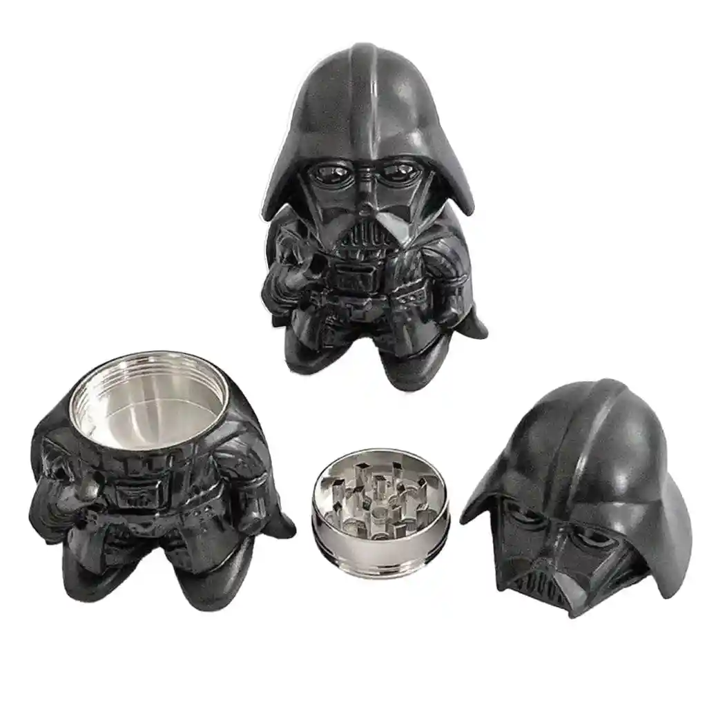 Rascador Grinder Metal Con Diseño De Darth Vader (star Wars)