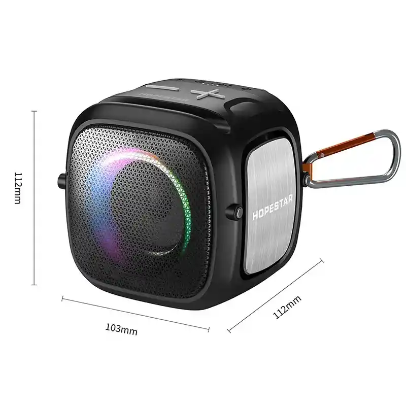 Parlante Bocina Hopestar Mini Jyc-21, Bluetooth, Con Soporte Para Teléfono Original