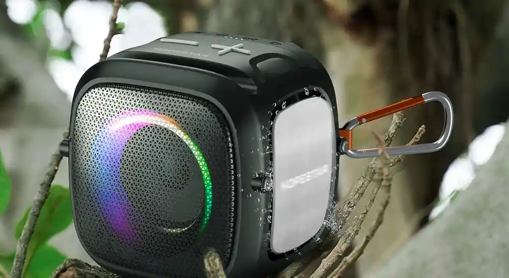 Parlante Bocina Hopestar Mini Jyc-21, Bluetooth, Con Soporte Para Teléfono Original