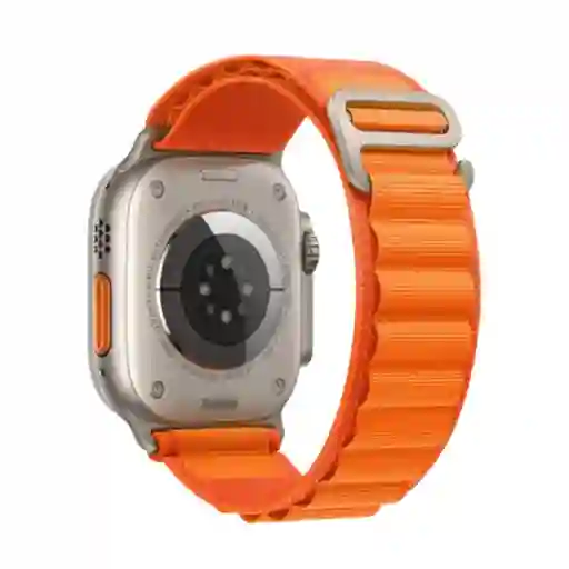 Alpine Loop Naranja Para Apple Watch