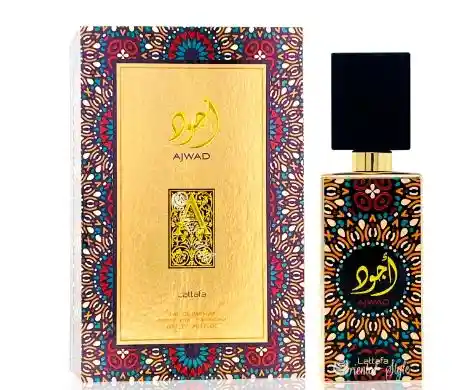 Perfume Lattafa Ajwad Eau De Parfum 60ml Para Hombres Y Mujeres