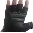 Guantes Para Pesas Cuero Talla: M Gimnasio Bicicleta Para Caballero - Negro - Forza