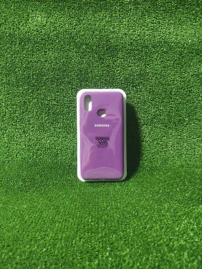 Samsung Galaxy A10s | Forro Protector| Silicone Case |violeta| Samsung | Carcasa | Funda | Anti Humedad