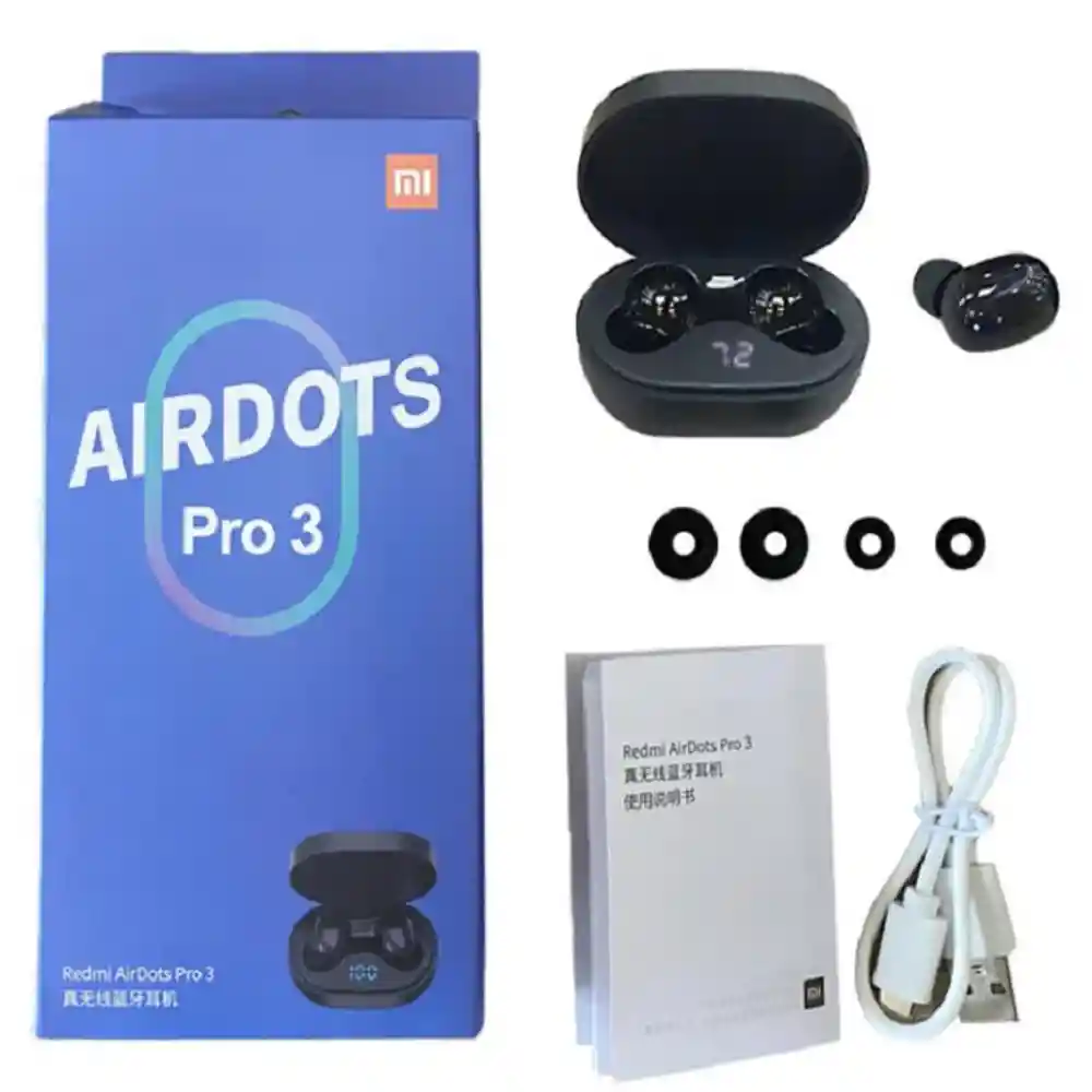 Audífonos Bluetooth Xiaomi Airdots Pro 3 Con Pantalla