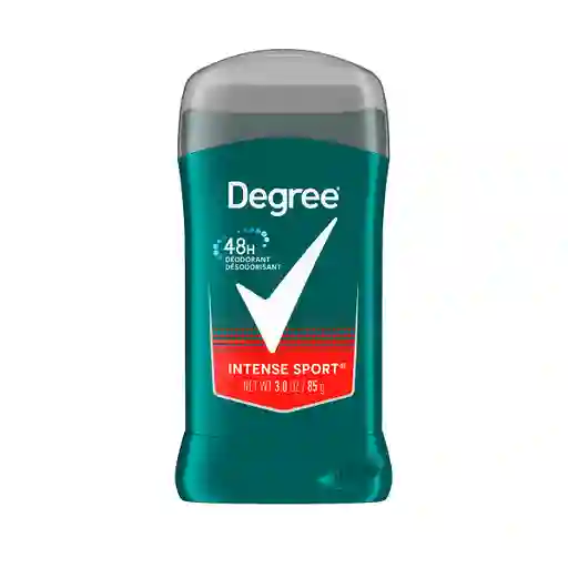 Degree Mens Desodorante Intense Sport Libre De Aluminio 48 Horas De Protección 3.0 Oz (85 G)