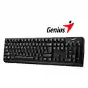 Teclado Genius Usb Mod Kb-100 Negro Letra Ñ// Win Mac