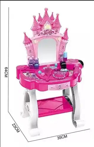 Juguete Tocador Musical Castillo Para Niñas Luces Y Sonido