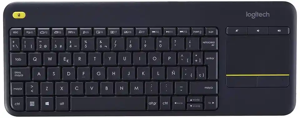 Nuevo Logitech Tecla Ñ K400 Plus Teclado + Touch Inalámbrico Pc Android Tv