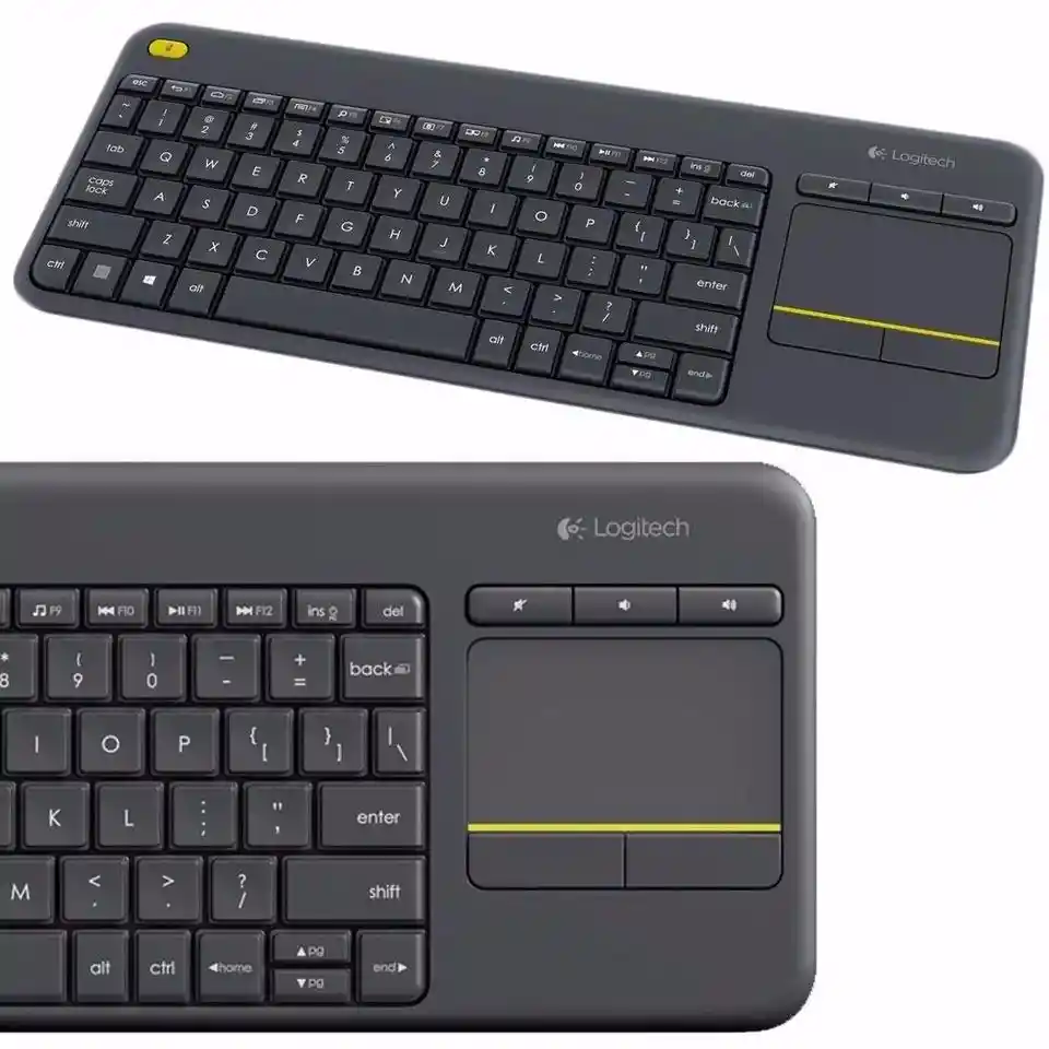 Nuevo Logitech Tecla Ñ K400 Plus Teclado + Touch Inalámbrico Pc Android Tv