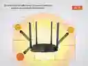 Router, Wisp, Access Point, Repetidor Tenda Ac8 Negro 100v/240v Internet En Toda La Casa 3 Pisos