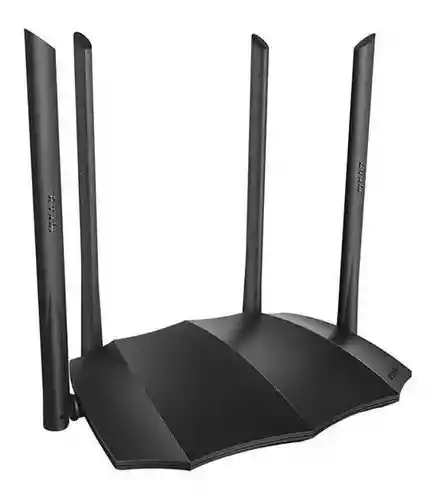Router, Wisp, Access Point, Repetidor Tenda Ac8 Negro 100v/240v Internet En Toda La Casa 3 Pisos