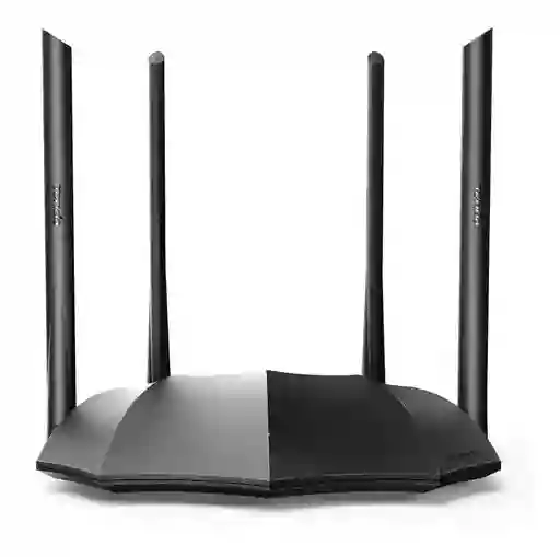 Router, Wisp, Access Point, Repetidor Tenda Ac8 Negro 100v/240v Internet En Toda La Casa 3 Pisos