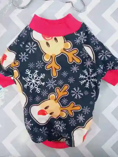 Buso Con Estilo Navideño Talla 2xl (renos)