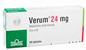 Verum 24 Mg (betahistina Diclorhidrato) Tableta