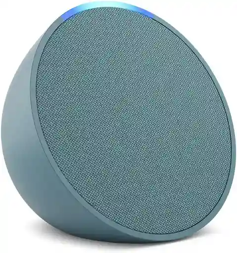 Amazon Echo Pop Altavoz Inteligente Bluetooth Con Alexa Sonido Potente Verde Azulado