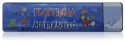 Plastilina Azul Rey En Barra 55 Gr Mi Trensito