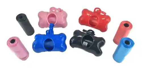 Huesito Porta Bolsitas Higiénicas Para Perros+ Repuesto Np-b768