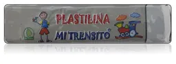 Plastilina Gris En Barra 55 Gr Mi Trensito