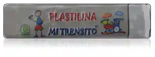 Plastilina Gris En Barra 55 Gr Mi Trensito