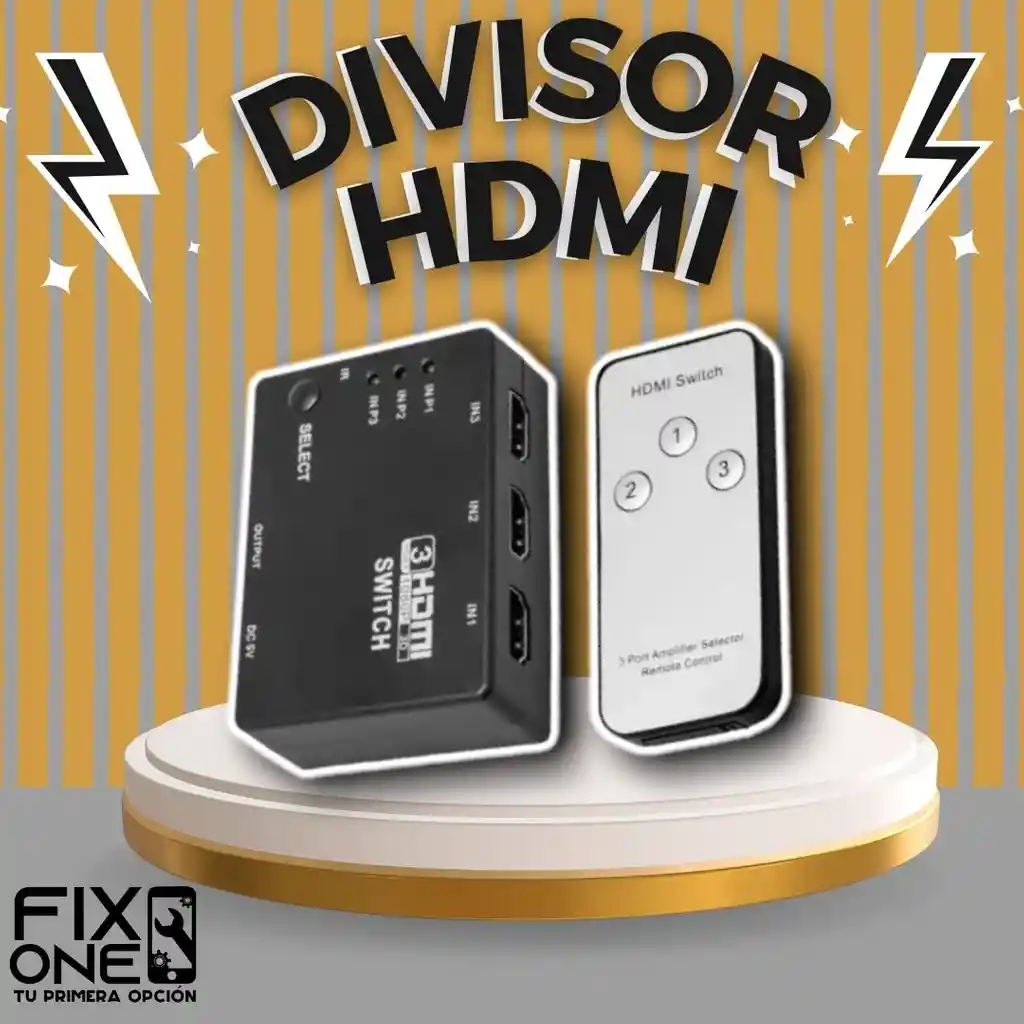 Divisor Hdmi (hdtv Splitter 1x4)