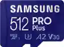 Tarjeta De Memoria Samsung Pro Plus 512 Gb Compatible Con Nintendo Switch Hasta 180 Mb/s