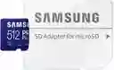 Tarjeta De Memoria Samsung Pro Plus 512 Gb Compatible Con Nintendo Switch Hasta 180 Mb/s