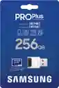 Tarjeta De Memoria Samsung Pro Plus Lector Usb 256 Gb Compatible Con Nintendo Switch Hasta 180 Mb/s