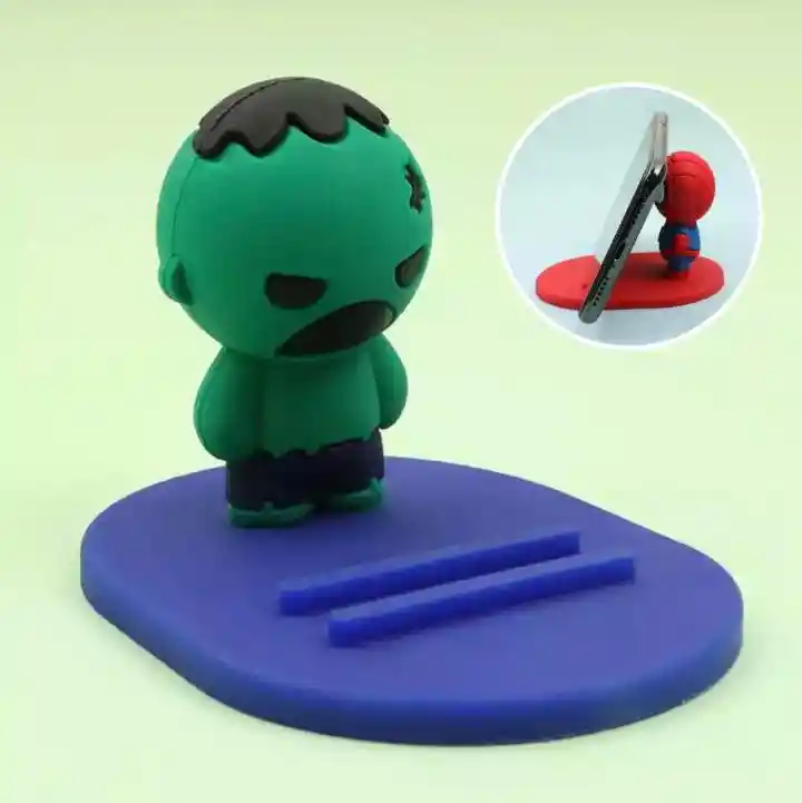 Soporte O Holder Para Celular Superhéroes Marvel Diseño Hulk