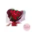 Rosas Rojas Corazón San Valentin