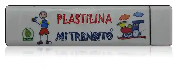 Plastilina Blanca En Barra 55 Gr Mi Trensito