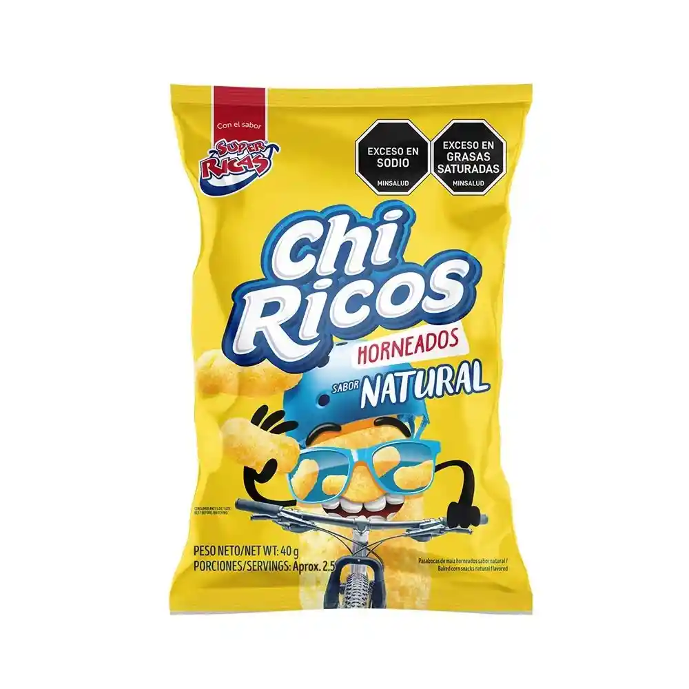 Chiricos/cheetos Horneados Sabor Natural