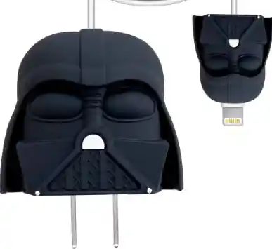 Kit Protector Funda Star Wars Forro Cargador Iphone 20w