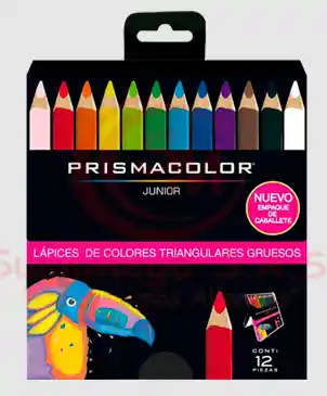 Colores Prismacolor Jumbo Triangular X12