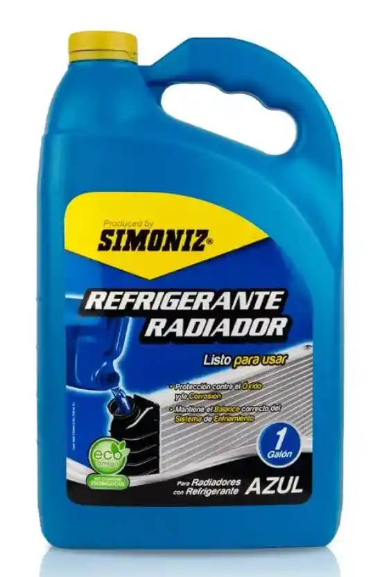 Simoniz Refrigerante Radiador Galon Azul