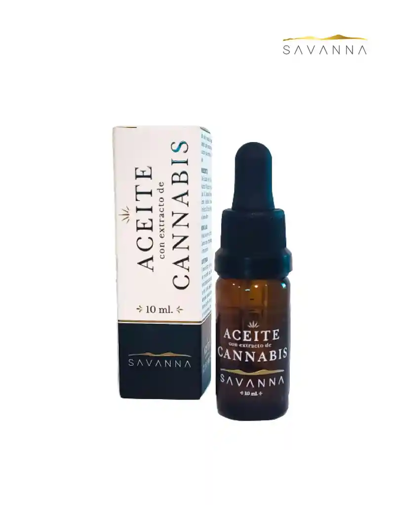 Aceite Con Extracto De Cannabis 10 Ml