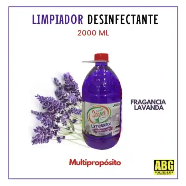 ¡ Super Combo ! Desengrasante X2 Lt + Limpiador Desinfectante Lavanda 2 Lt