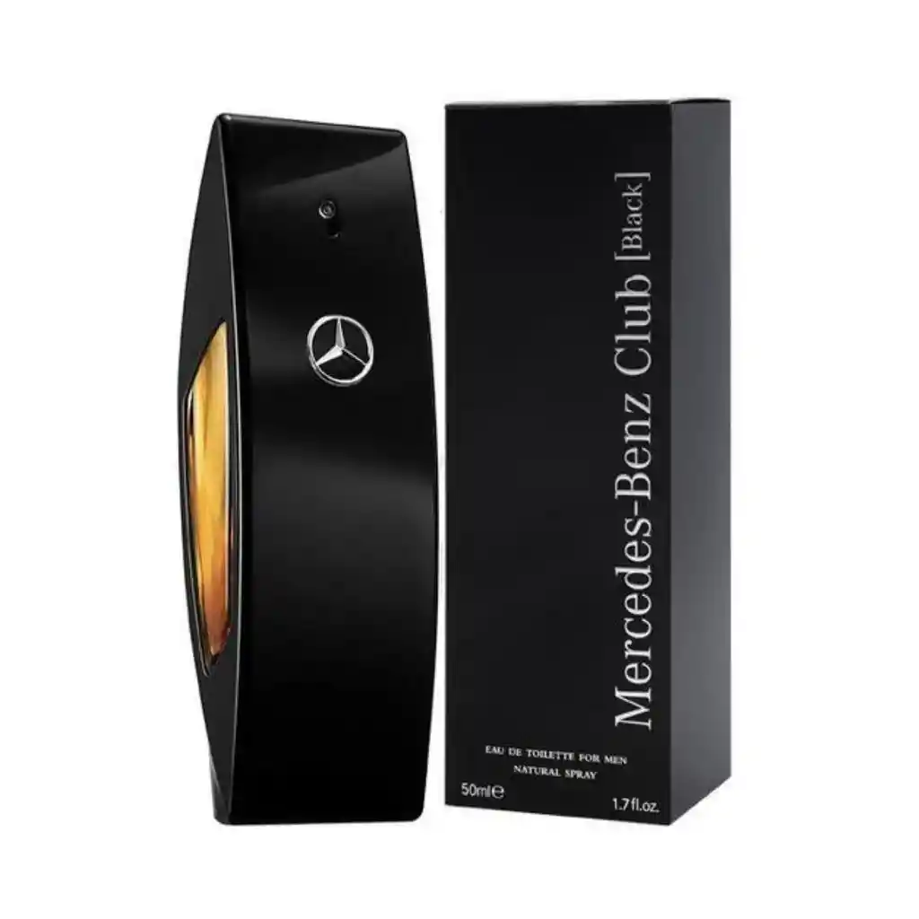 Loción Perfume Mercedes Benz Club Black 100ml Edt Hombre Original Garantizada